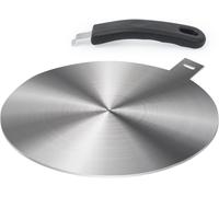 Piattello a Induzione 24Cm, Adattatore per Piano Cucina a Induzione, Con Manico