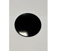 PIATTELLO Misura Maxi LISCIO Smaltato Nero COMPATIBILE CON candy, whirlpool, ignis (diametro 11,8cm)