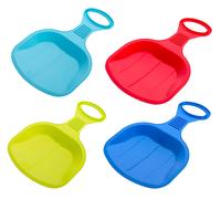 Piattello Slittino da Neve 51x33x2 cm 1 Posto Snow Slider Flash Vari Colori