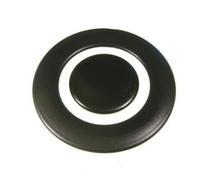 Piattello spartifiamma satinati bruciatori tripla corona cucina Hotpoint Ariston