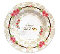 Piatti 20cm romantic wedding 8pz