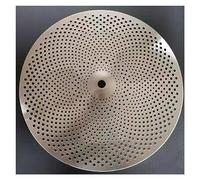 Piatti A Basso Volume 20 Piatti Ride Piatti Muti Silenziosi Per Esercitarsi Accessori per strumenti a percussione (Color : Silver)