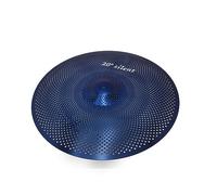 Piatti A Basso Volume 20 Piatti Ride Piatti Muti Silenziosi Per Esercitarsi Accessori per strumenti a percussione (Color : Blue)