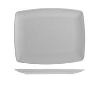 Piatti Bost/london in stoneware/gres, 31x25 Cm, Grigio H&H