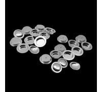 Piatti campione for analisi termica differenziale da 100 pezzi - Crogioli in ceramica di alluminio/allumina for DTA/DSC/termogravimetrico(Positioning-6x1.7mm)