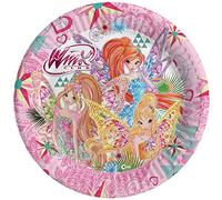 Piatti carta Winx Tynix (Ø23cm), 8 pezzi