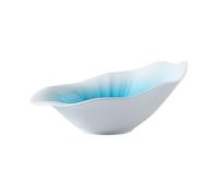 Piatti Ciotola inclinata per zuppa, insalata in ceramica, stoviglie, piatto freddo cinese semplice, piatto fondo occidentale commerciale, ciotola creativa stoviglie da cena (A,M)