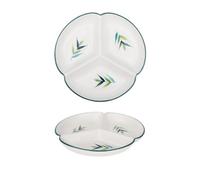 Piatti con divisori, Piatti Divisi for La Casa Piatto In Ceramica Creativo Semplice A Tre Scomparti