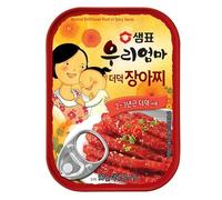 Piatti contorno istantaneo coreano serie "My Mother", cibo in scatola one-tou...