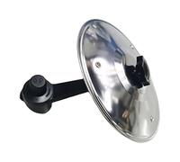 Piatti Crash Per Auto 1/2/3 pezzi Car Crash Cymbal Air Vent Mini Drum Hand-shooting Cymbals Strumento musicale(3Pcs Silver)