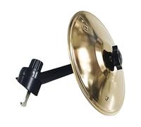 Piatti Crash Per Auto 1/2 pezzi Mini piatto for batteria for interni auto Piatto universale for con clip for la ventilazione dell'aria for in caso di collisione i piatti(Brown)