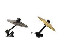 Piatti Crash Per Auto 1/3PC Car Crash Cymbal Air Vent Mini Drum Hand-shooting Strumento musicale(Gold 3pcs)