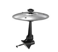 Piatti Crash Per Auto 1PC Car Crash Cymbal Air Vent Mini Drum Hand-Shooting Strumento musicale for interni auto(Sliver)