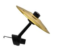 Piatti Crash Per Auto 3-1PC Car Crash Cymbal Air Vent Mini Drum Hand-shooting Cymbals Strumento musicale(Gold 1pc)