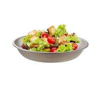 Piatti da campeggio in titanio, 250 ml, impilabili, per mangiare, piatti leggeri per la cena, stoviglie all'aperto, ciotole per viaggi, campeggio, escursionismo, picnic, conservazione degli alimenti