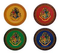 Piatti Da Cena In Melamina Con Gli Stemmi Delle Case Di Harry Potter | Set Di 4