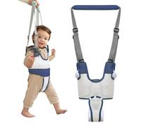 Piatti da corsa per | Aiuti regolabili per passeggiate per bambini | Piatti di sicurezza traspiranti | Supporta i primi passi con una di protezione per interni, 280 g, blu verde