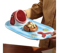 Piatti da insalata da cucina - ciotola in ceramica artistica con vetrata, collezione di eleganti piatti di sushi | Cena di prima classe per ristoranti, pasti in famiglia, cibo