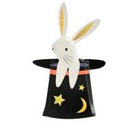 Piatti di carta Coniglio nel cappello Abracadabra MERI MERI