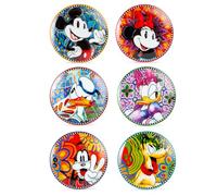 EGAN Set 6 Piattini Dessert Disney Forever & Ever D.19