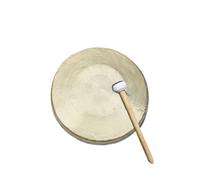Piatti e gong portatili, Strumento cinese Feng Shui Gong a mano in ottone e rame con percussioni a martello 27-36 cm(30cm)