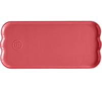 PIATTI EMILE HENRY Madeleine Ceramica, Rosso, 1 pezzo, 31,5 x 15 cm