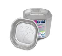 Piatti Fondi in Alluminio Resistente E Riciclabile All'Infinito, Dimensione Cm 1