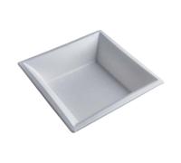 Piatti Fondi Quadrati Polpa di Cellulosa 16x16 cm 50 pz Bio Compostabili - SDG