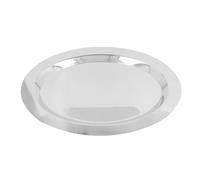 Piatti in acciaio inossidabile Piatto da portata in acciaio inossidabile 304 con superficie a specchio squisita multiuso per ristorante dell'hotel (Forma a uovo (18,1 pollici))