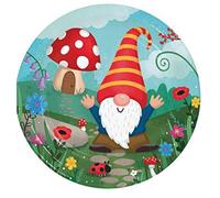 Piatti in carta 18 cm Gnomi 8 pezzi
