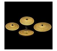 Piatti In Lega D'oro A Basso Volume Da 14" 16" 18" 20". Piatti per batteria Cymbal set