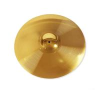 Piatti in ottone per batteria da 20,5 cm, 35,6 cm, piatti a percussione Splash Crash Hi-Hat, piatti per tamburi per musicisti principianti Percussioni e parti di strumenti musicali (35,6 cm)