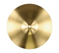 Piatti in ottone per percussioni per batteria, set di hi-hat Splash Crash da 15 cm, 20 cm, 20 cm, 30 cm, 30 cm, 30 cm, 40 cm, colore dorato con struttura in lega resistente, adatto (30,5 cm)