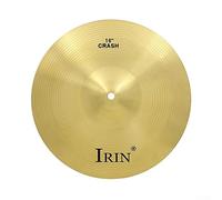 Piatti in ottone per percussioni Splash Crash Hi-Hat, Frame Drum Cymbal per principianti e musicisti professionisti, 40,6 cm