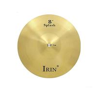 Piatti in ottone per percussioni Splash Crash Hi-Hat, piatto per batteria per principianti, musicisti professionisti, 20,3 cm