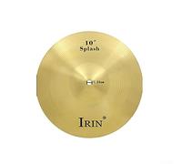 Piatti in ottone per percussioni Splash Crash Hi-Hat, piatto per batteria per principianti, musicisti professionisti, 25,4 cm