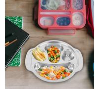 Piatti Infrangibili Piatto Per La Cena Dei Bambini Di Snack Diviso