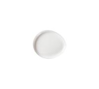 Piatti Moderni Stoviglie da cucina for hotel 10 pollici, piatto ovale in porcellana bianca, piatti speciali, for saltare in padella, caldi, bassi, semplici e creativi Piatto Fondi(12 in)