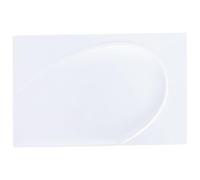 Piatti Pasta, Piatti Dessert Terraglia Stoviglie Piatto da bistecca occidentale Hotel Stoviglie occidentali Stile nordico piano rettangolare creativo(M)