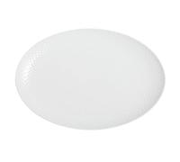 Piatti Pasta, Piatti Dessert Terraglia Stoviglie Piatto da portata for uso domestico, piatto ovale giapponese pesce al vapore, in ceramica, grande tavola bianco hotel(M)