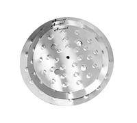 Piatti Per Batteria Confezione Di Piatti Stack 11 13 15 Stack Di 3 Pezzi In Argento Clap Con Piatto Superiore A 4 Fori Per Batteria
