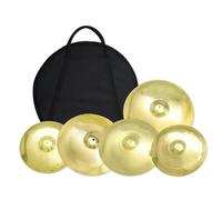 Piatti Per Batteria Per Principianti Confezione Di Piatti In Bronzo 14 16 20 Set Da 4 Pezzi Hi Hat Suono Professionale Per Batteristi Dal Vivo