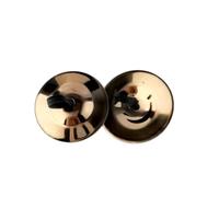 Piatti Per Batteria Per Principianti Piatti Da Dito Durevoli Per La Danza Del Ventre Di Mini Strumenti Percussione In Ottone Per Lapprendimento Della Musica(Rose gold)