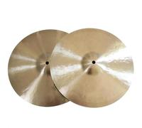 Piatti Per Batteria Piatto Professionale Hi-Hats Piatto 12-16 Pollici Accessori Per Tamburo Per Piatti In Bronzo Fatti A Mano In Due Pezzi(13 Inch)