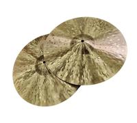 Piatti per Batteria Professionali 2 Pezzi 14 "Piatti Charleston Piatti Professionali Piatti Per Batteristi Piatti In Lega Fatti A Mano Per Batteria