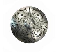 Piatti per Batteria Professionali Piatti A Basso Volume Piatto Muto Silenzioso Splash Silver Da 8 Pollici Per Esercitarsi
