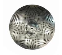 Piatti per Batteria Professionali Piatti Per Batteria A Basso Volume Piatti Splash Da 12 Pollici Piatto Muto Argento Silenzioso Per Esercitarsi