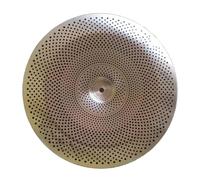 Piatti per Batteria Professionali Piatto Cinese Muto Argento Da 16'' Per Esercitarsi Con Il Batterista