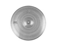 Piatti Per Batteria Set Di Batteria Piatti Silenziosi Piatti Deboli Piatti Sospesi Piatti Dingding Silenziatore Set Di Piatti Wipe 14/16/18/20 Pollici(Silver,18 Inch)