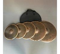 Piatti Per Batteria Set Di Piatti Fatti A Mano B20 Da 5 Pezzi 14 "16" 18 "20" Per Set Di Batteria Jazz In Bronzo